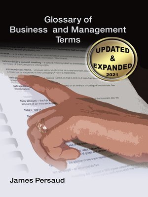 cover image of Glossary of Business and Management Terms